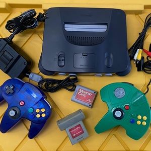 NINTENDO 64 CONSOLE.